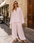 Ruffle Two-Piece - Pink