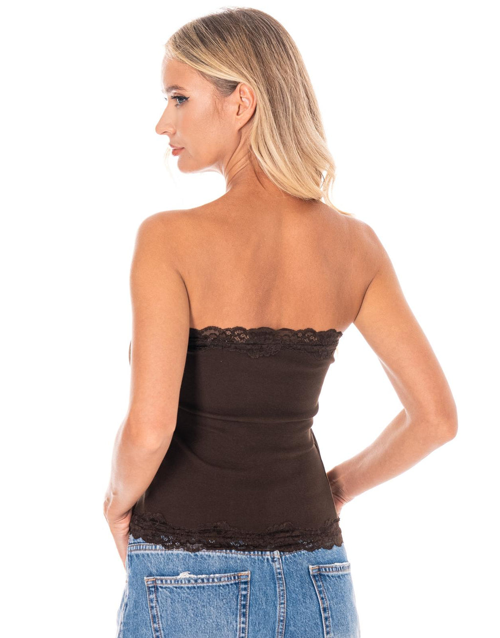 Cami Slip Top - Brown
