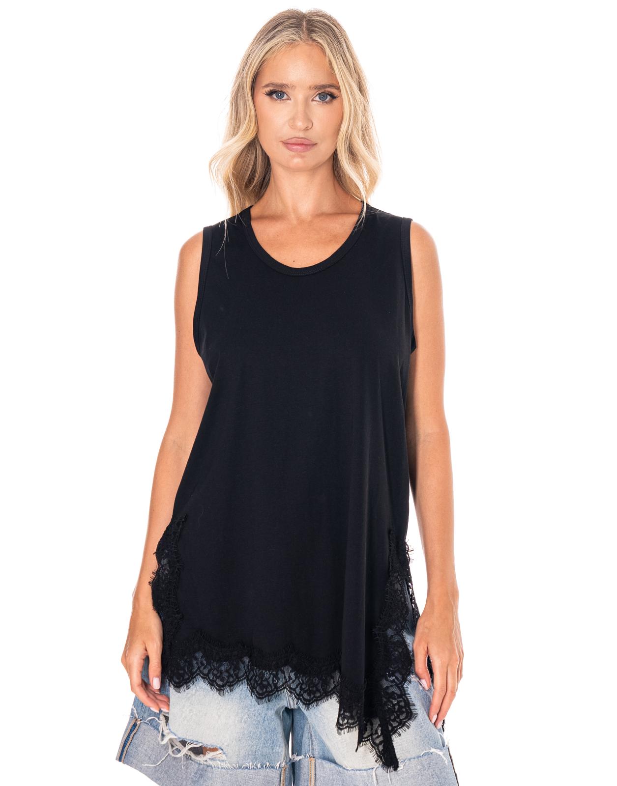 Slip Tank Dress - Black