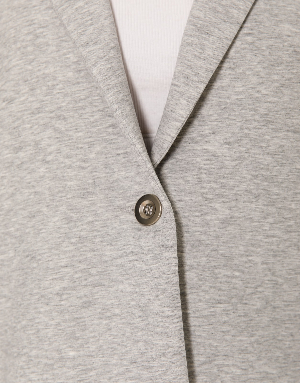 Side Stripe Blazer and Wide Leg Pants Set - Grey
