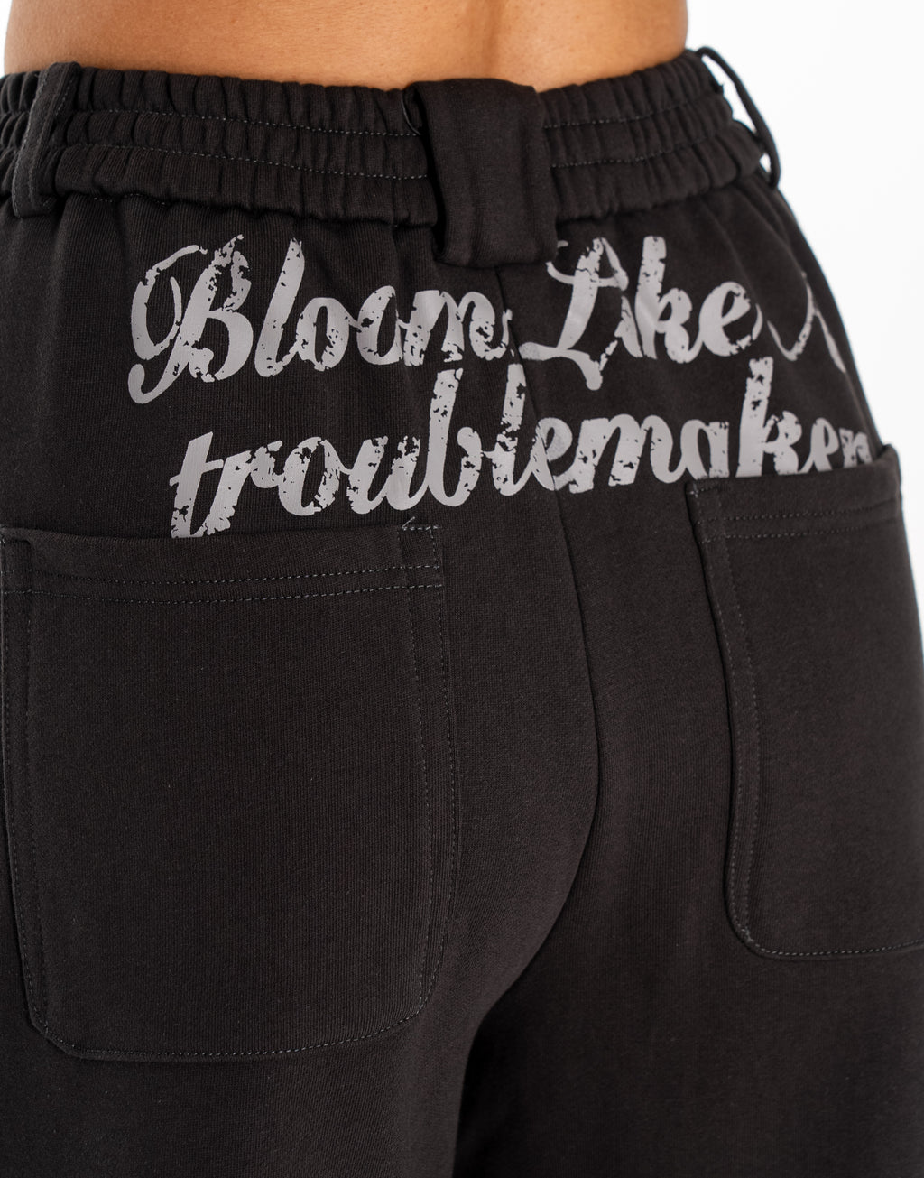 Graphic Sweat Culotte - D.Grey