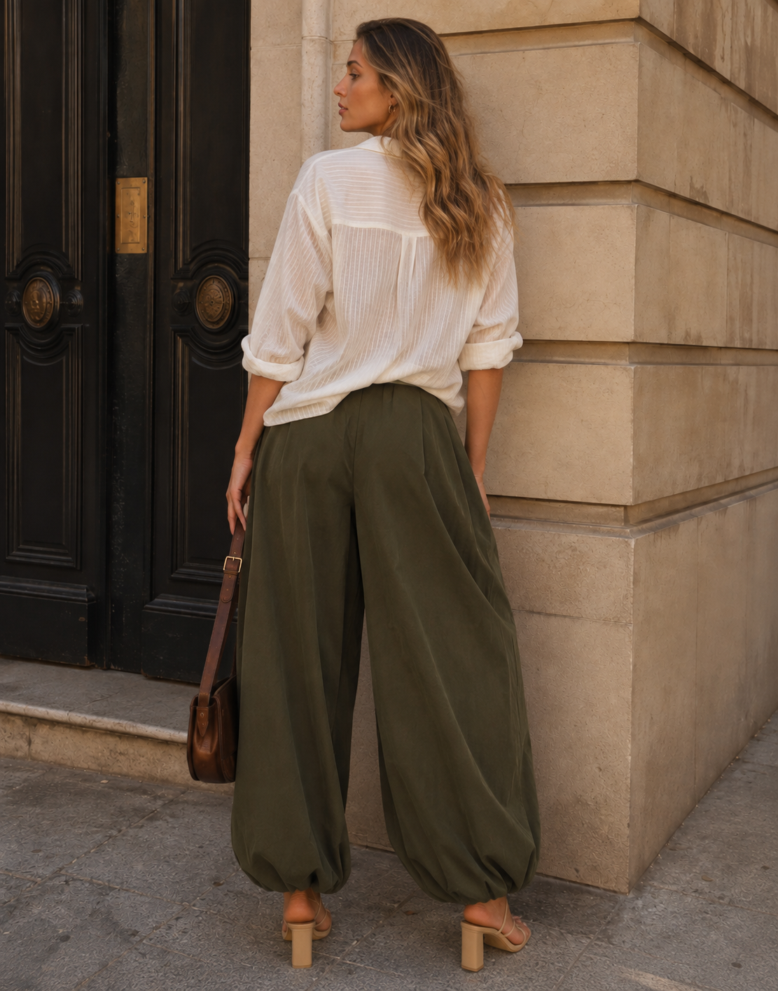 Harem Jogger Pant - Grey