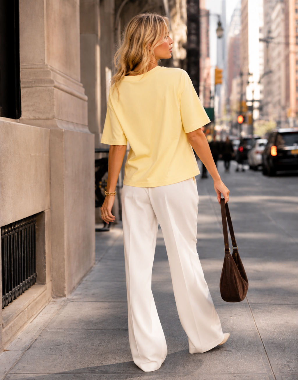 Short Sleeve T Shirt - Yellow