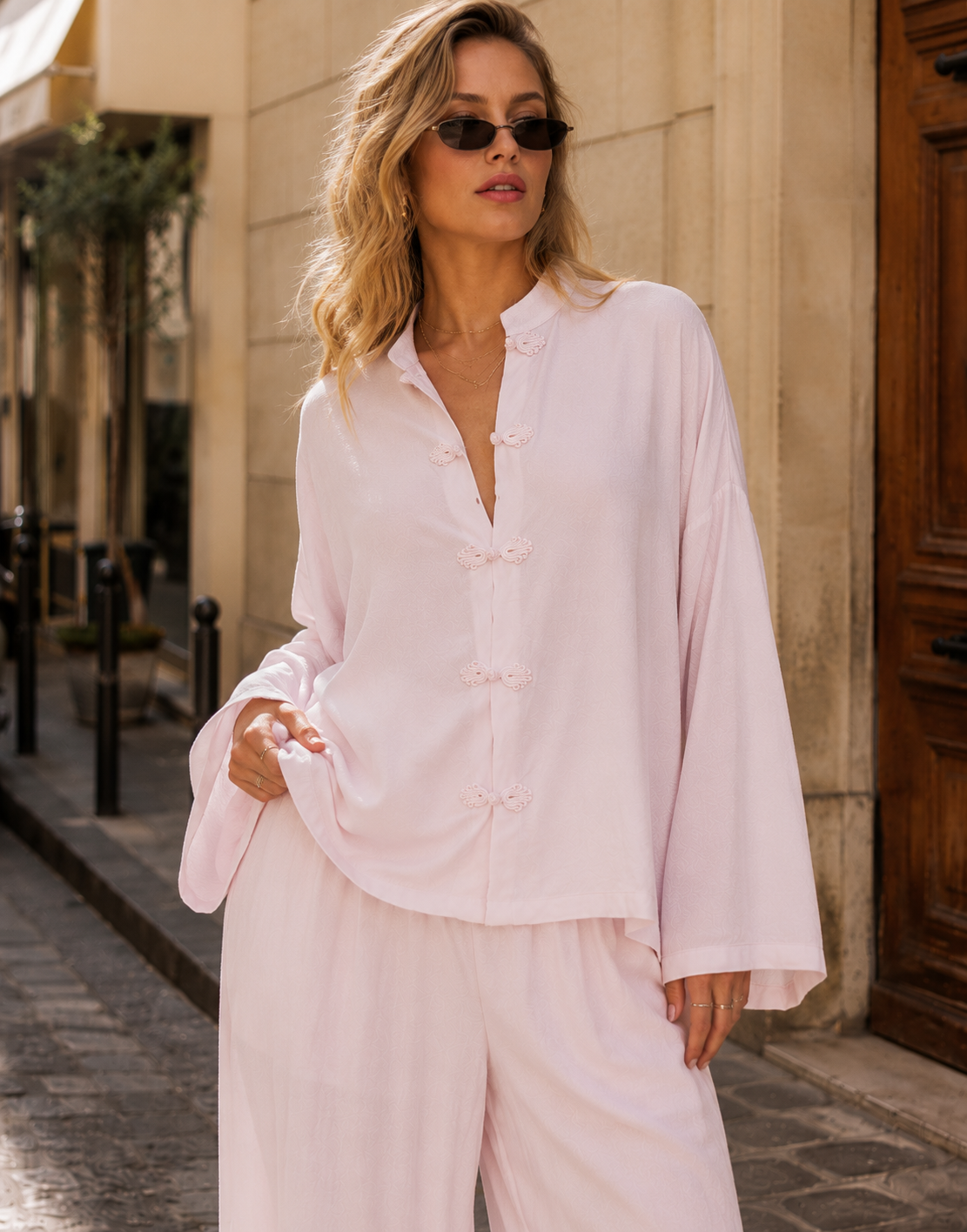 Ruffle Two-Piece - Pink