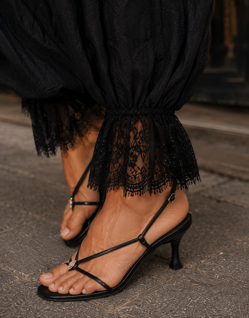 Balloon Harem Pant - Black