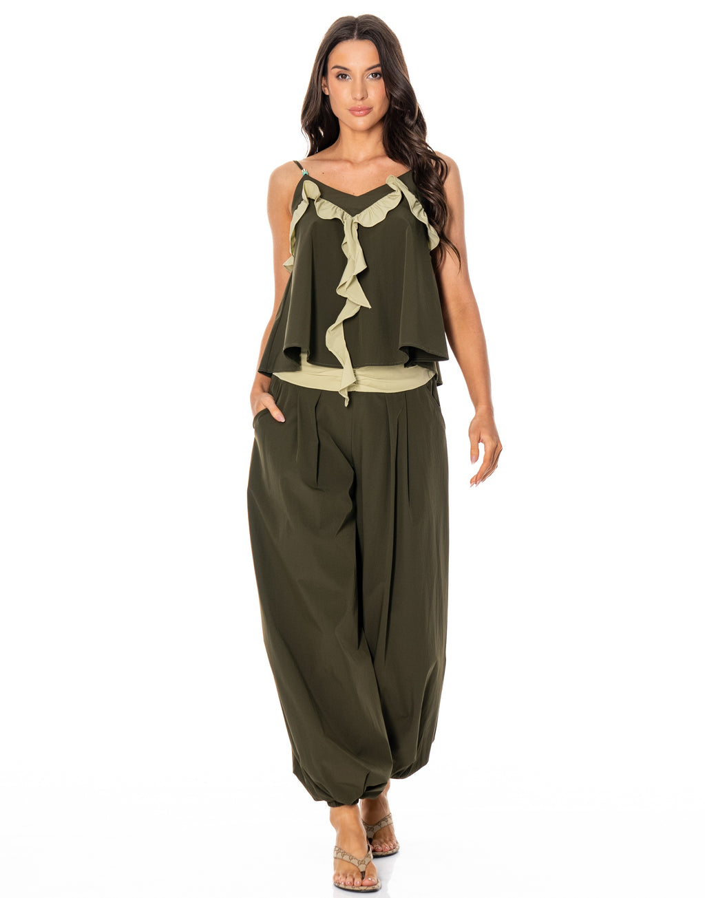 Harem Jogger Pant - Grey