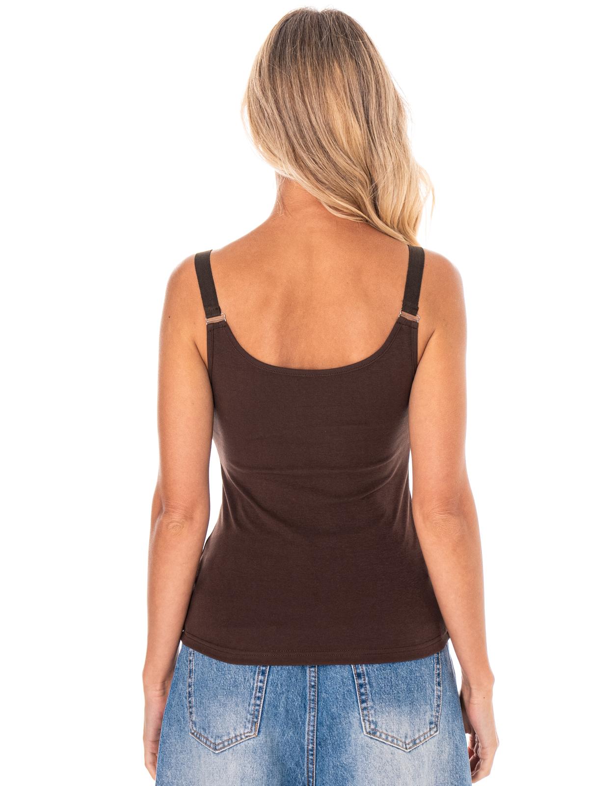 Knit Tank - Brown