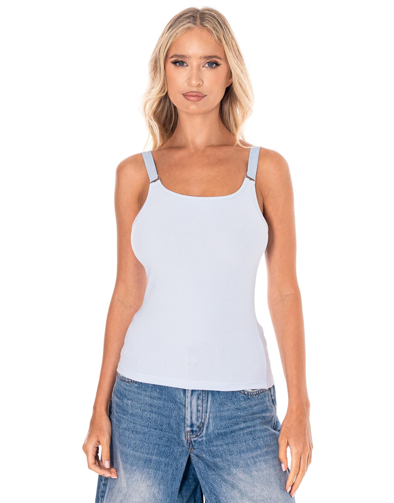 Knit Tank - White