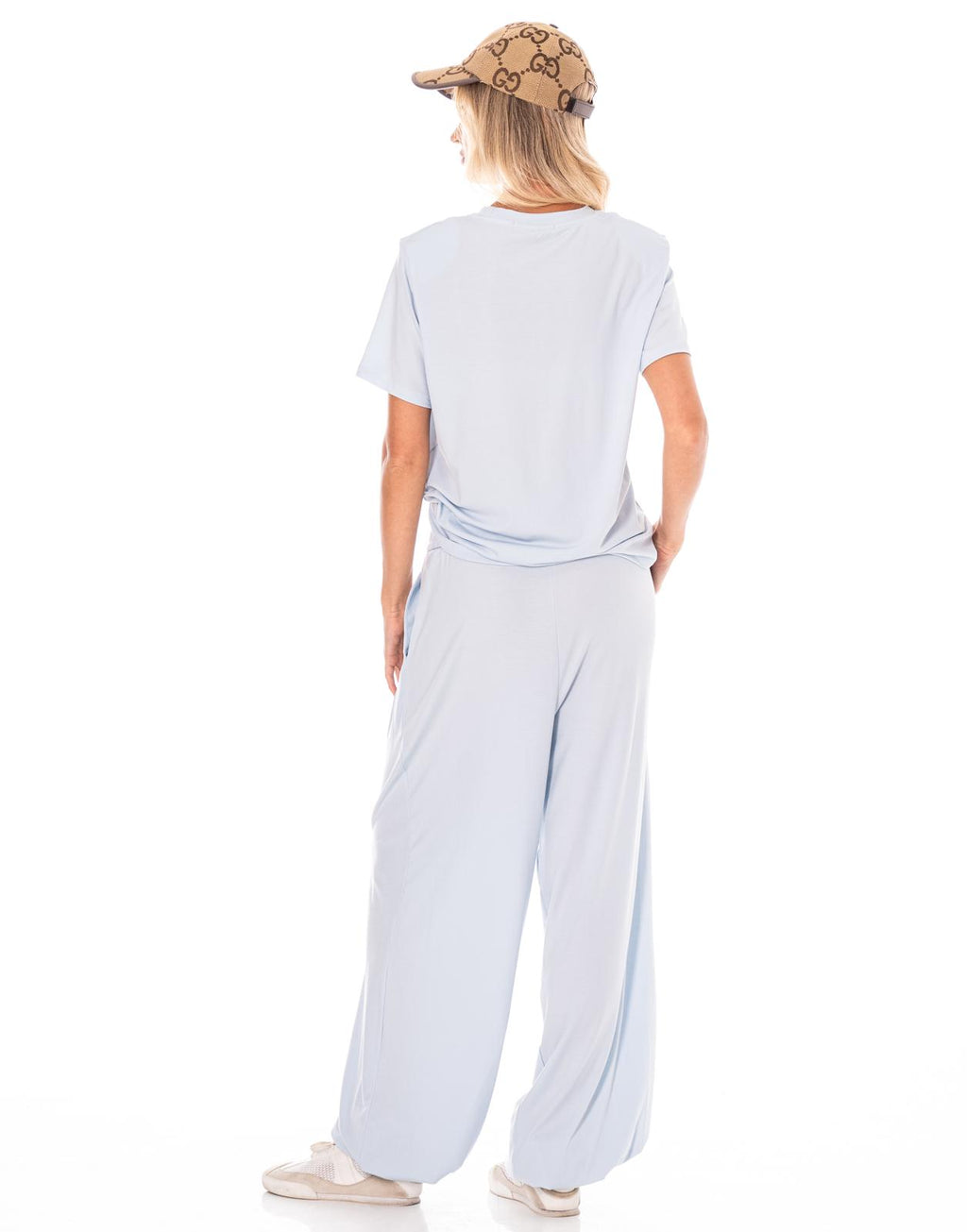 Loungewear Top And Pant Set - Blue