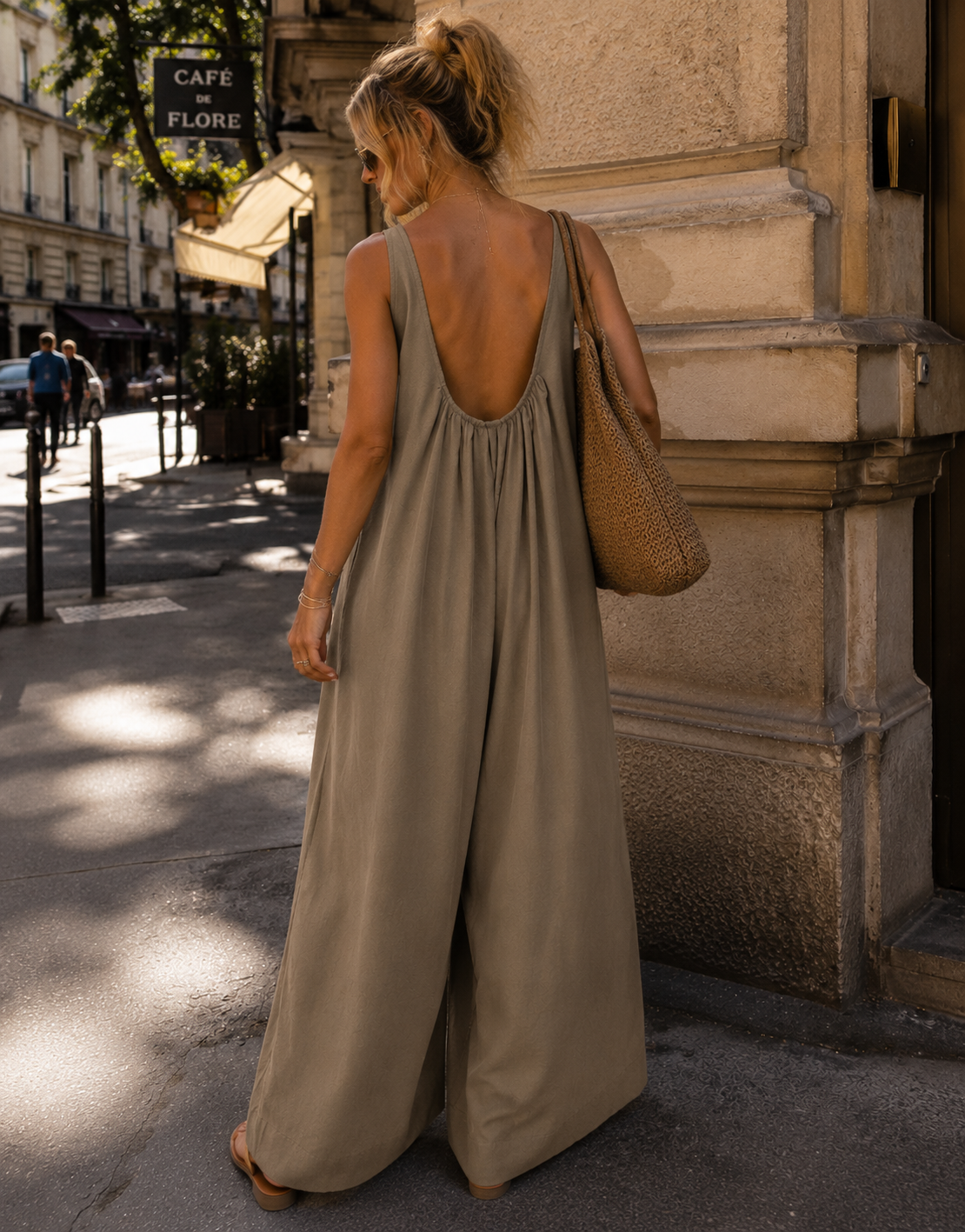 Overall Jumpsuit - Greygreen