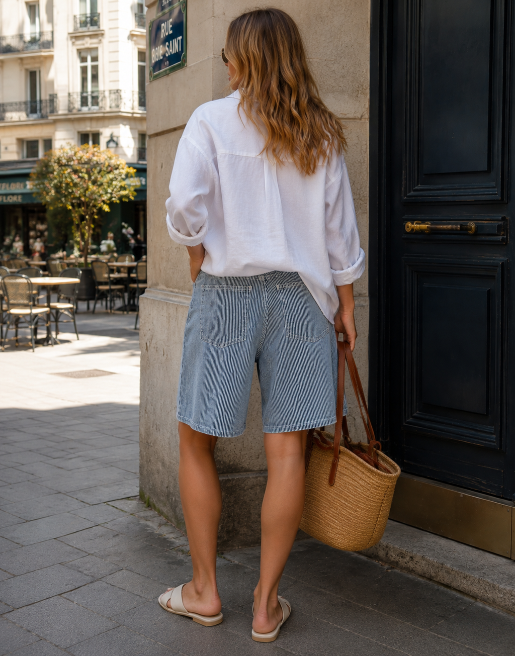 Denim Short - D.Blue