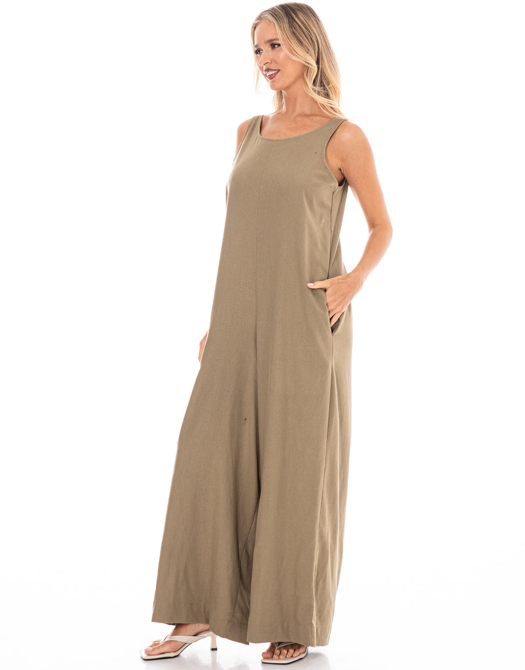 Overall Jumpsuit - Greygreen