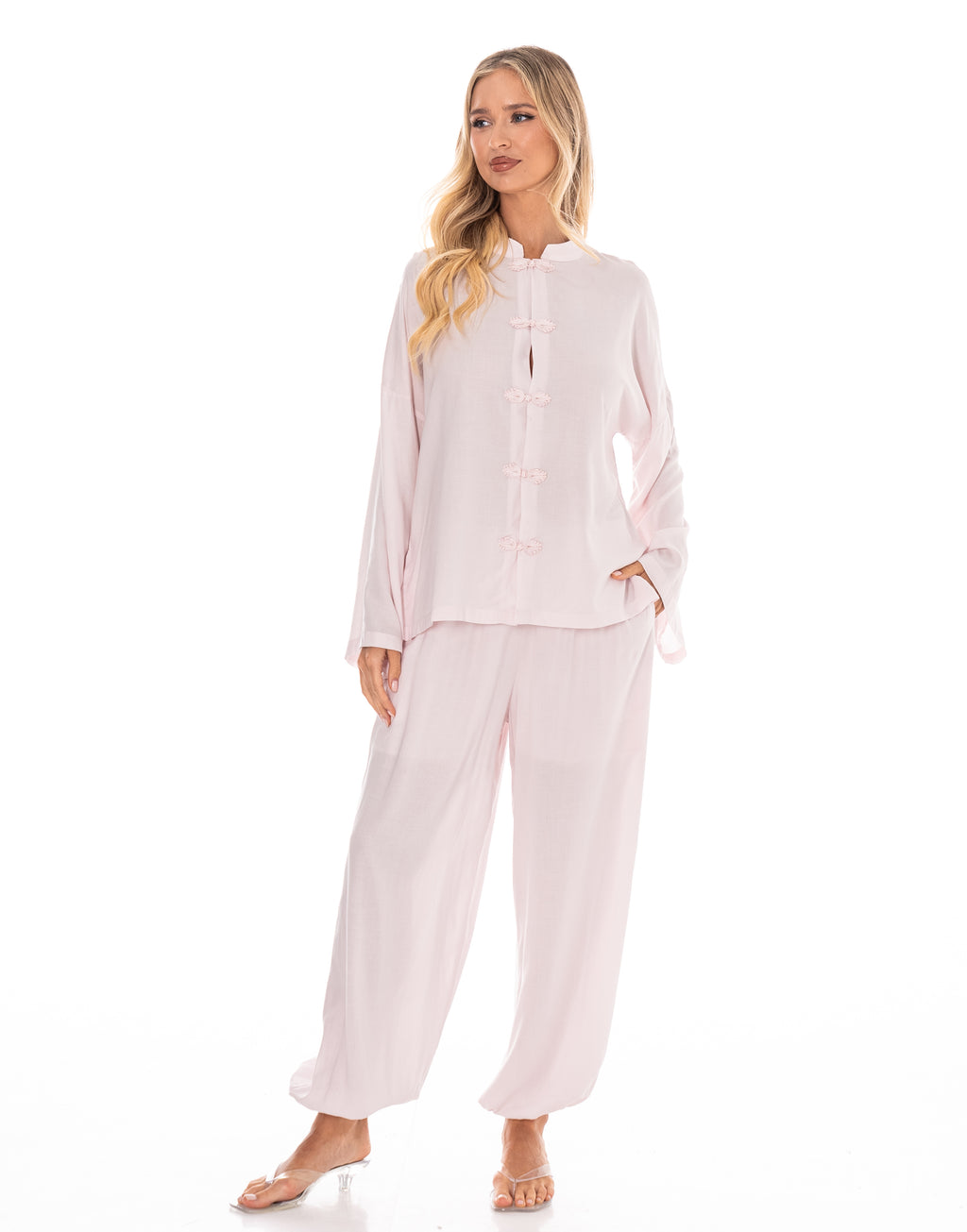 Ruffle Two-Piece - Pink