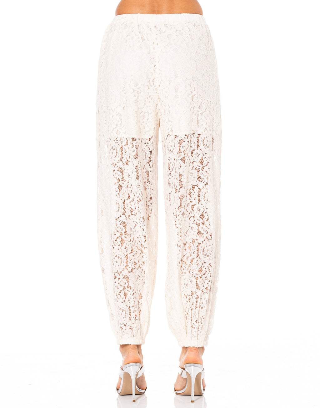 Sheer Balloon Pant - Apricot