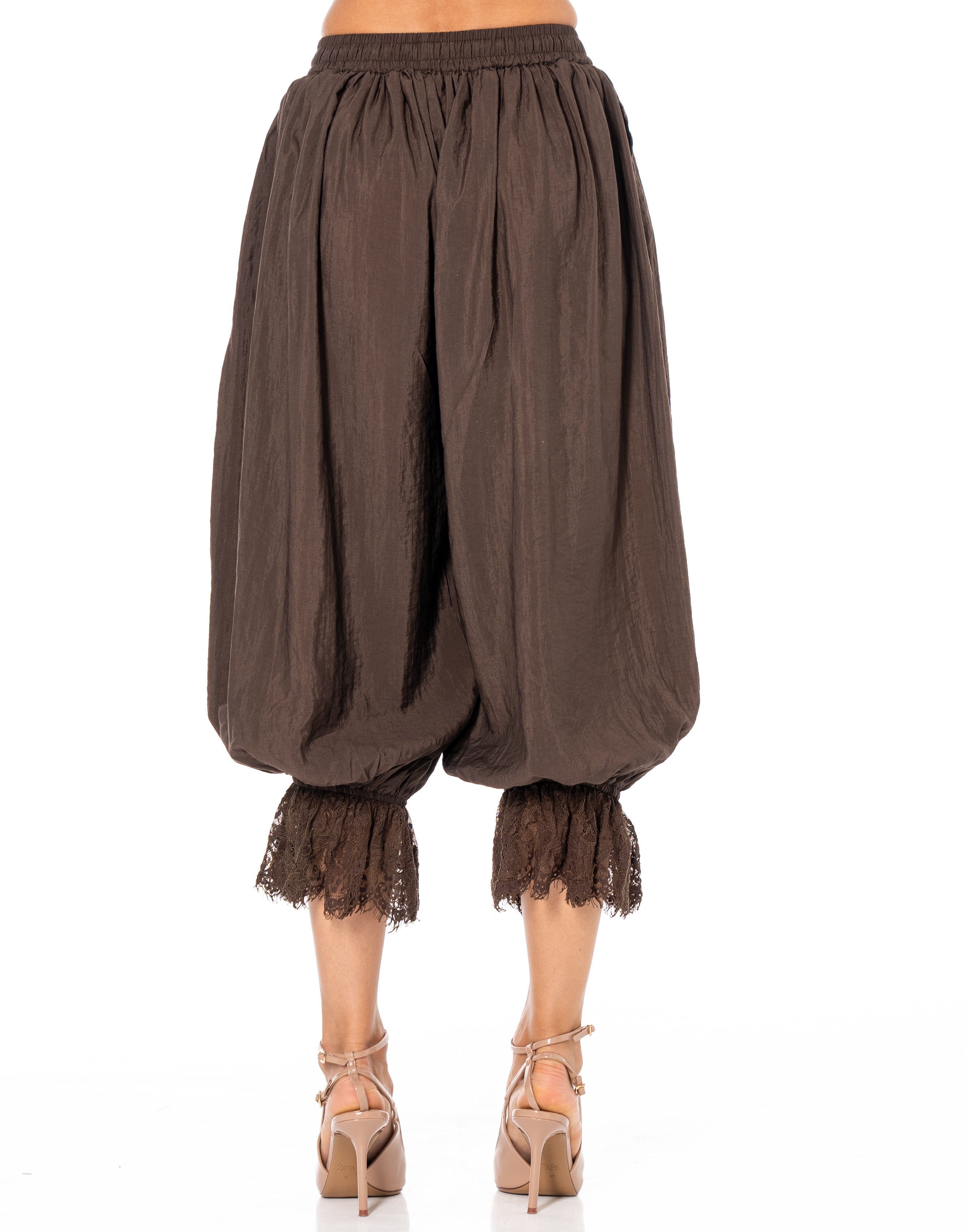 Balloon Harem Pant - Coffee