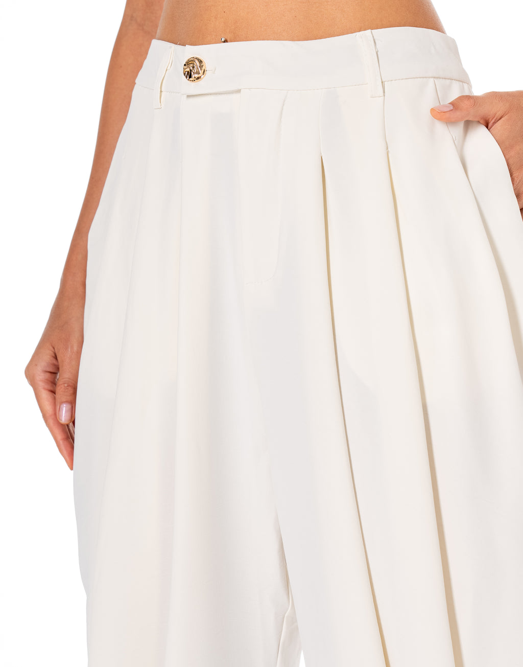 Balloon Harem Pant - Apricot