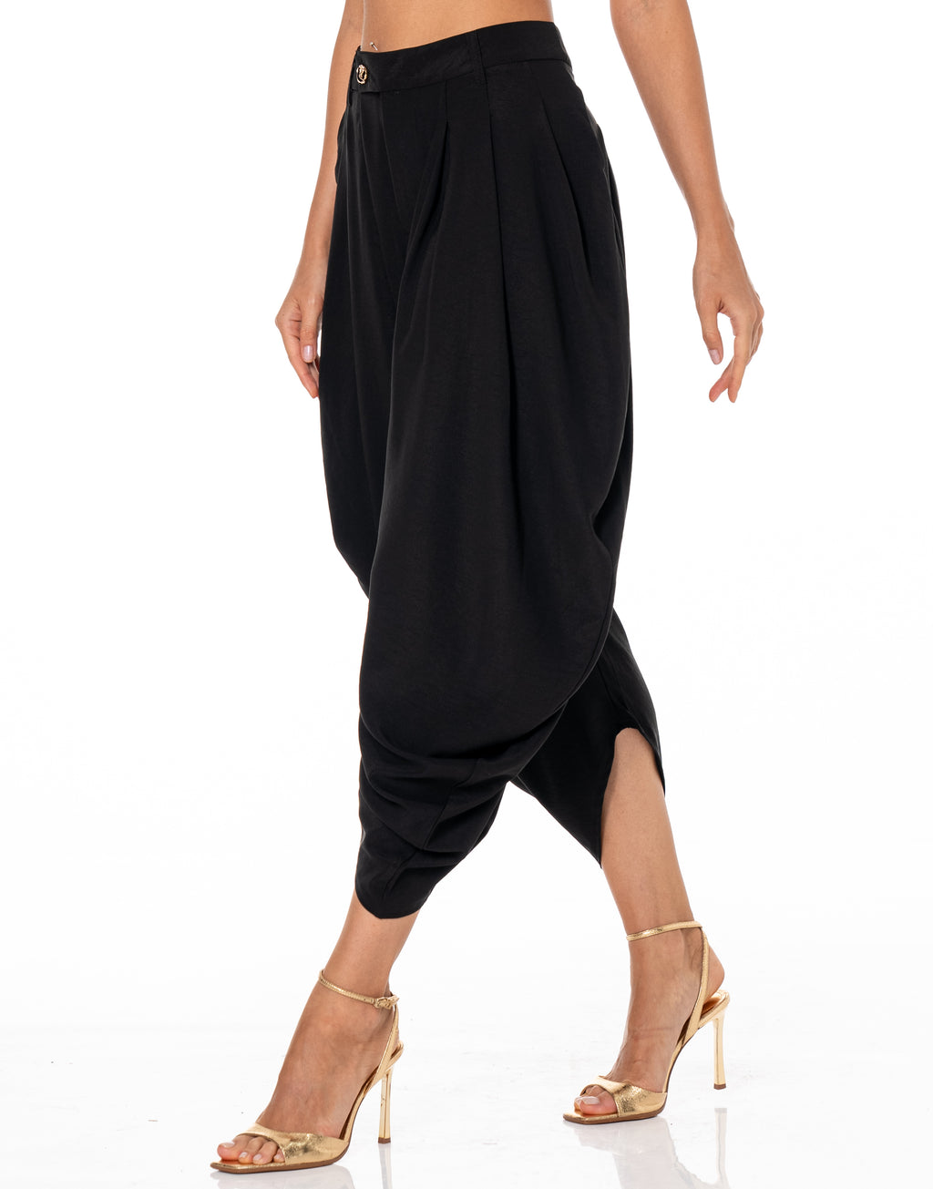 Balloon Harem Pant - Black