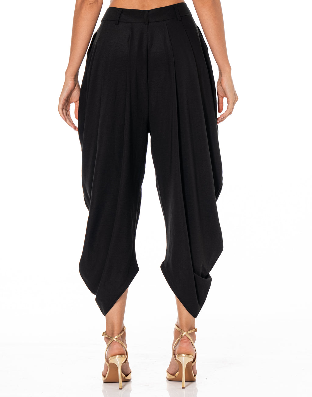 Balloon Harem Pant - Black