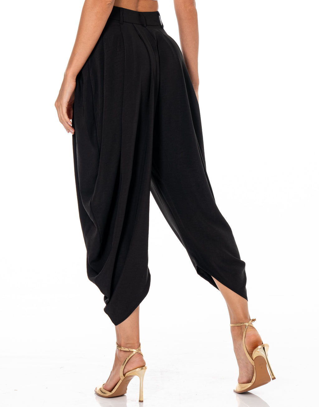 Balloon Harem Pant - Black