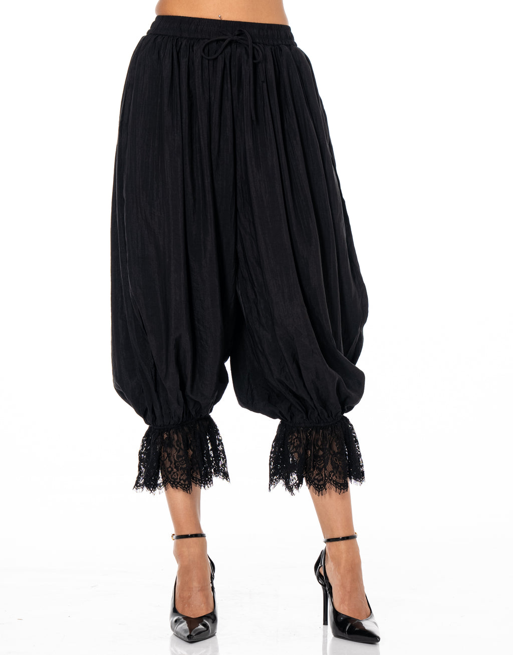 Balloon Harem Pant - Black