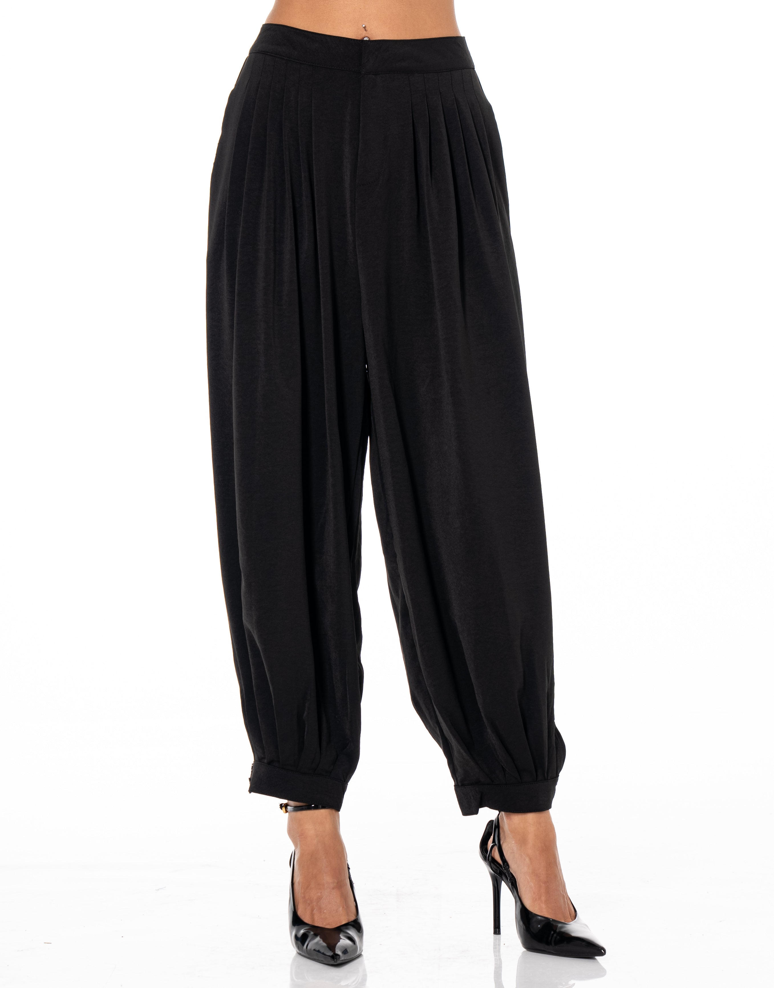 Balloon Harem Pant - Black