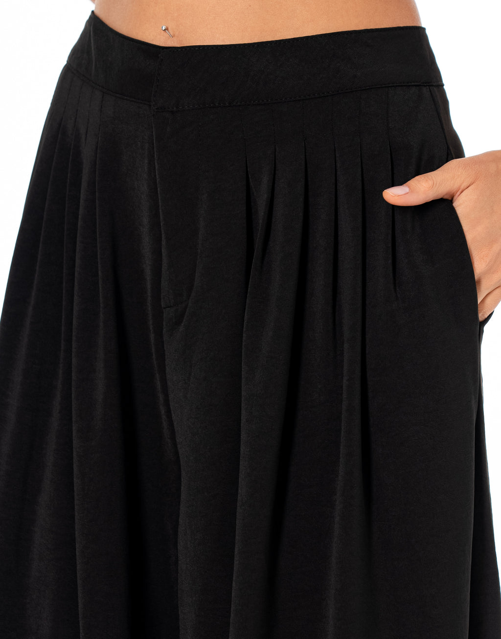 Balloon Harem Pant - Black