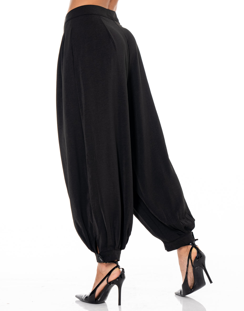 Balloon Harem Pant - Black