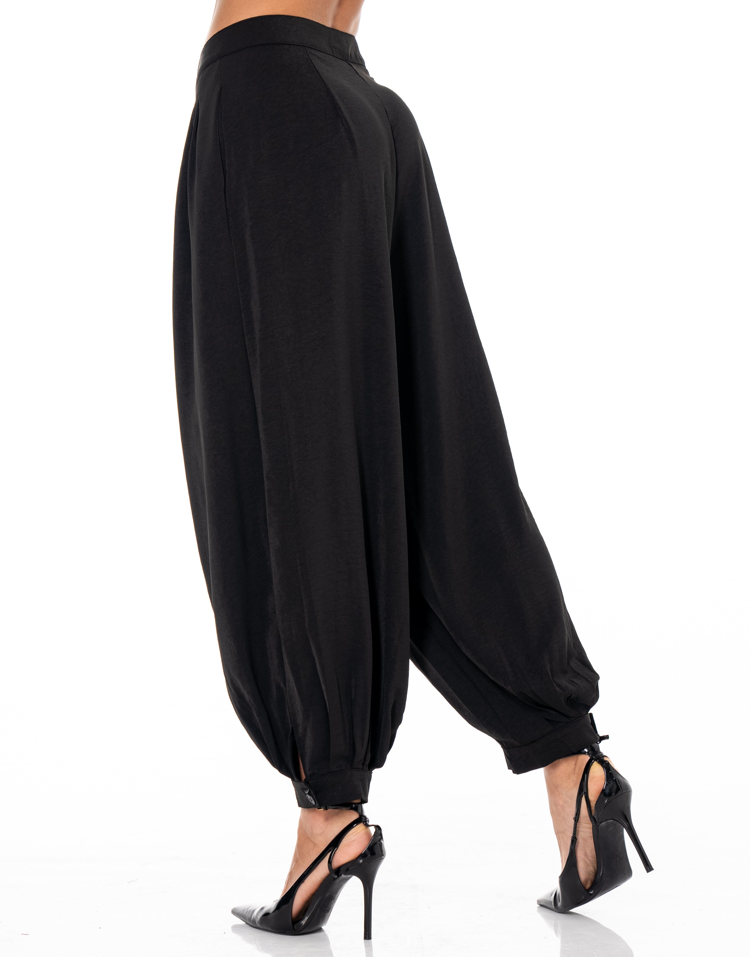 Balloon Harem Pant - Black