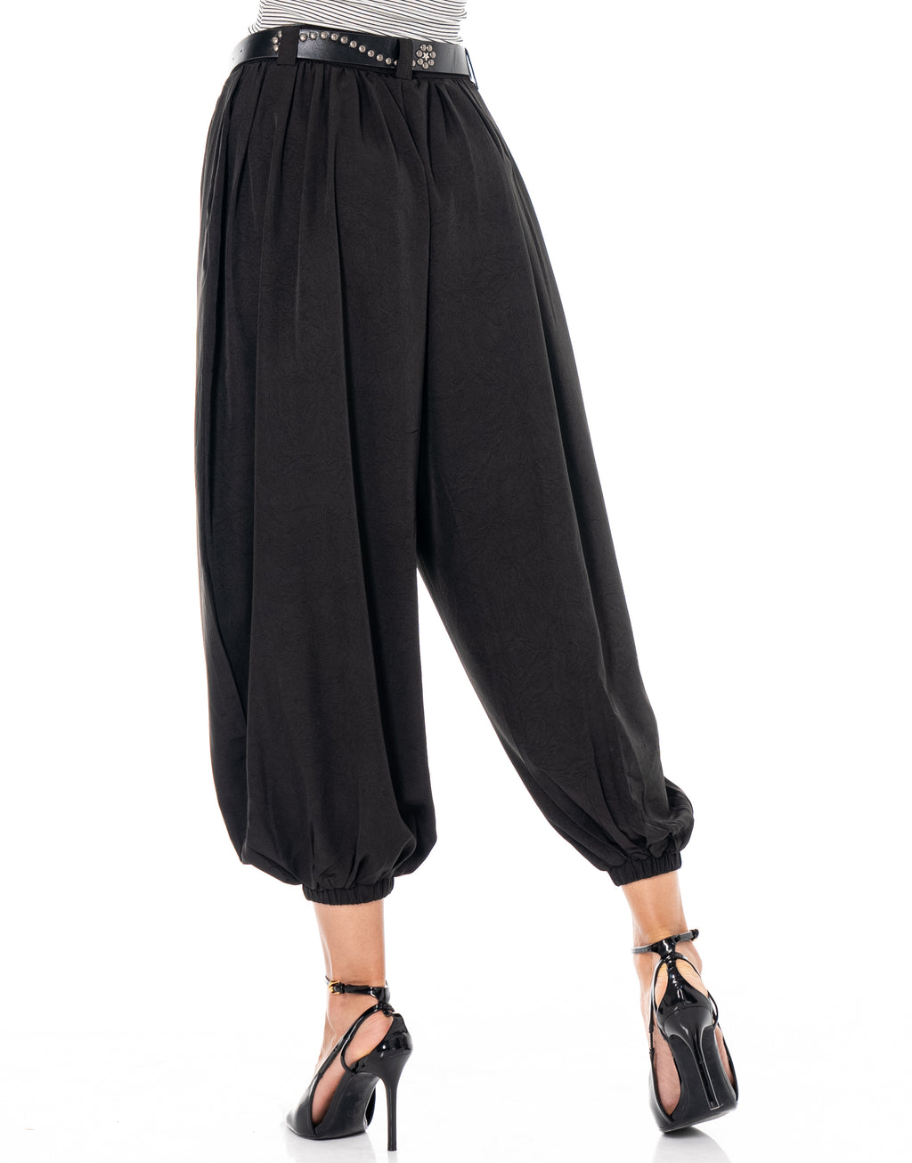 Balloon Harem Pant - Black