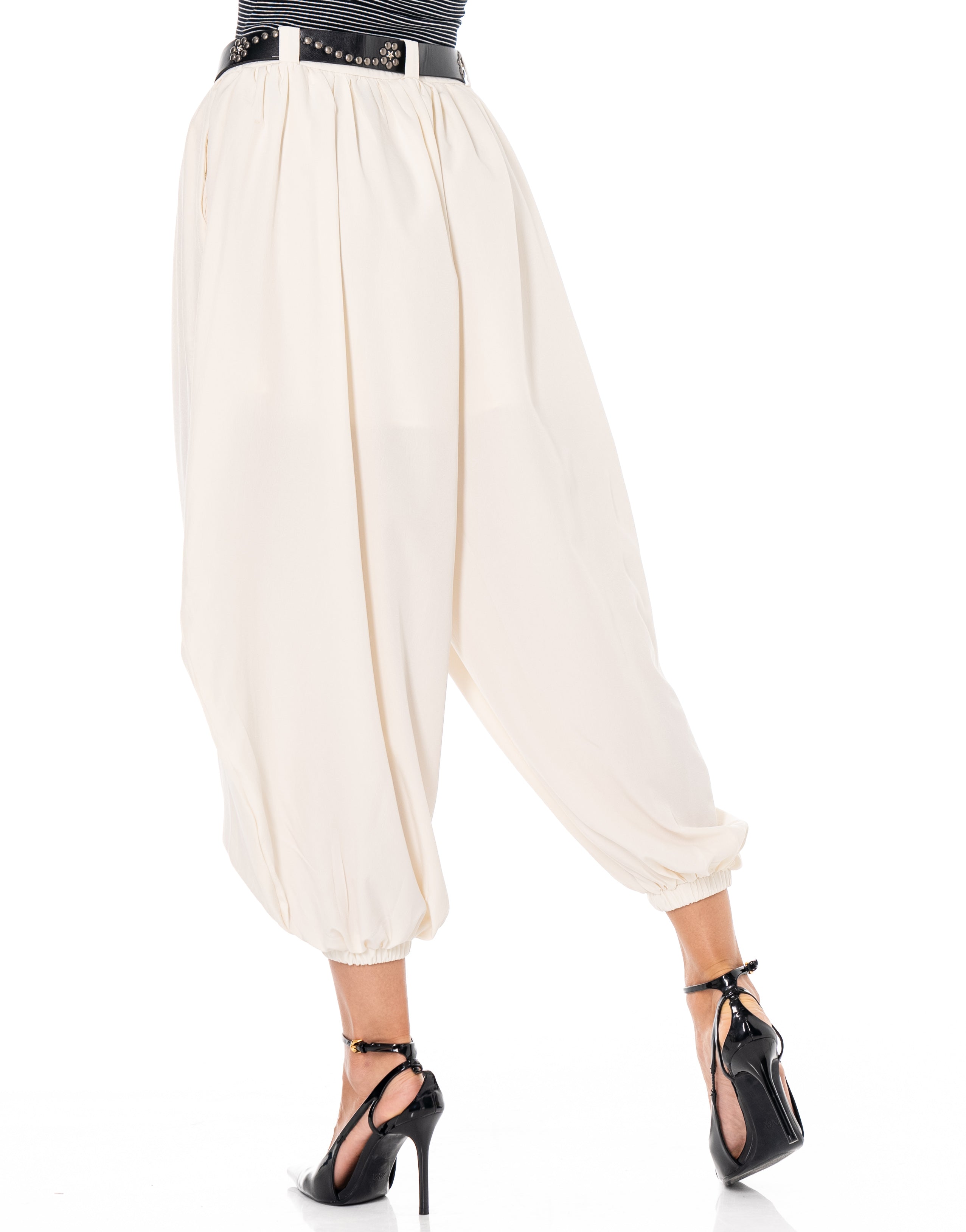 Balloon Harem Pant - Apricot