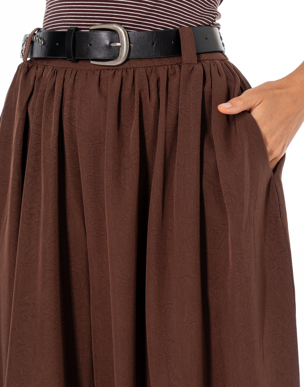 Balloon Harem Pant - Coffee