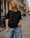 Short Sleeve T Shirt - Black