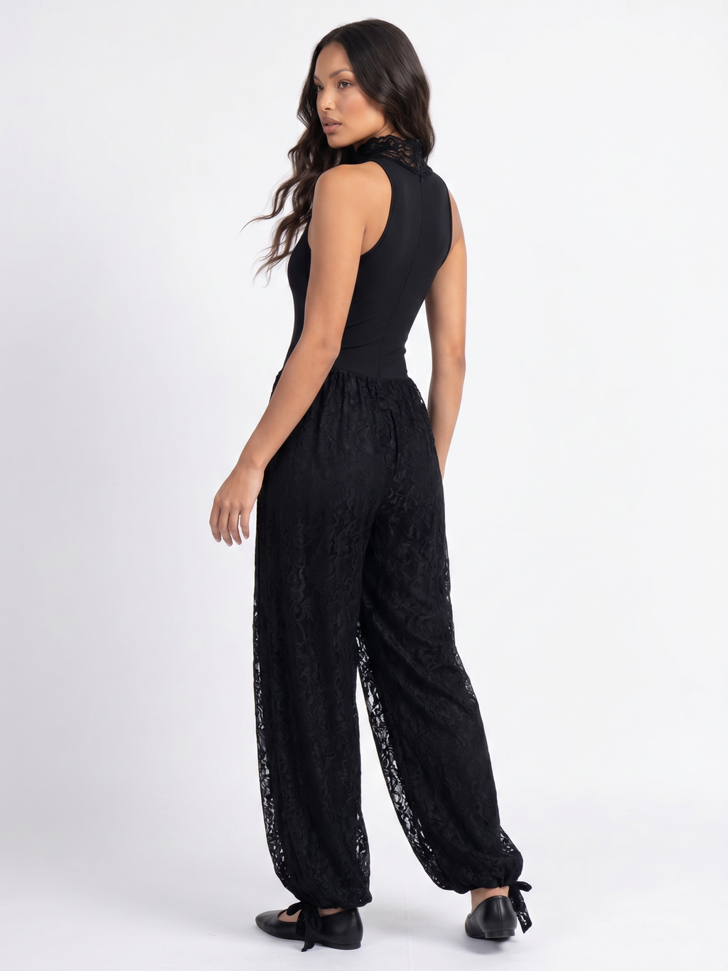 Sleeveless Jumpsuit - Black