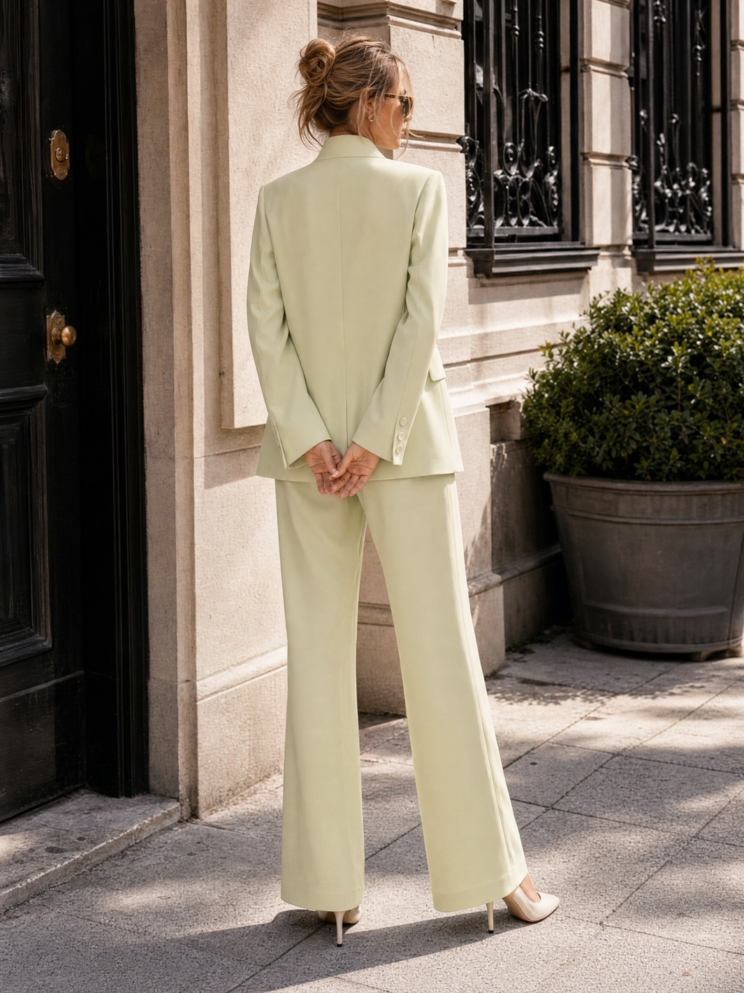 Two Piece Suit - Green