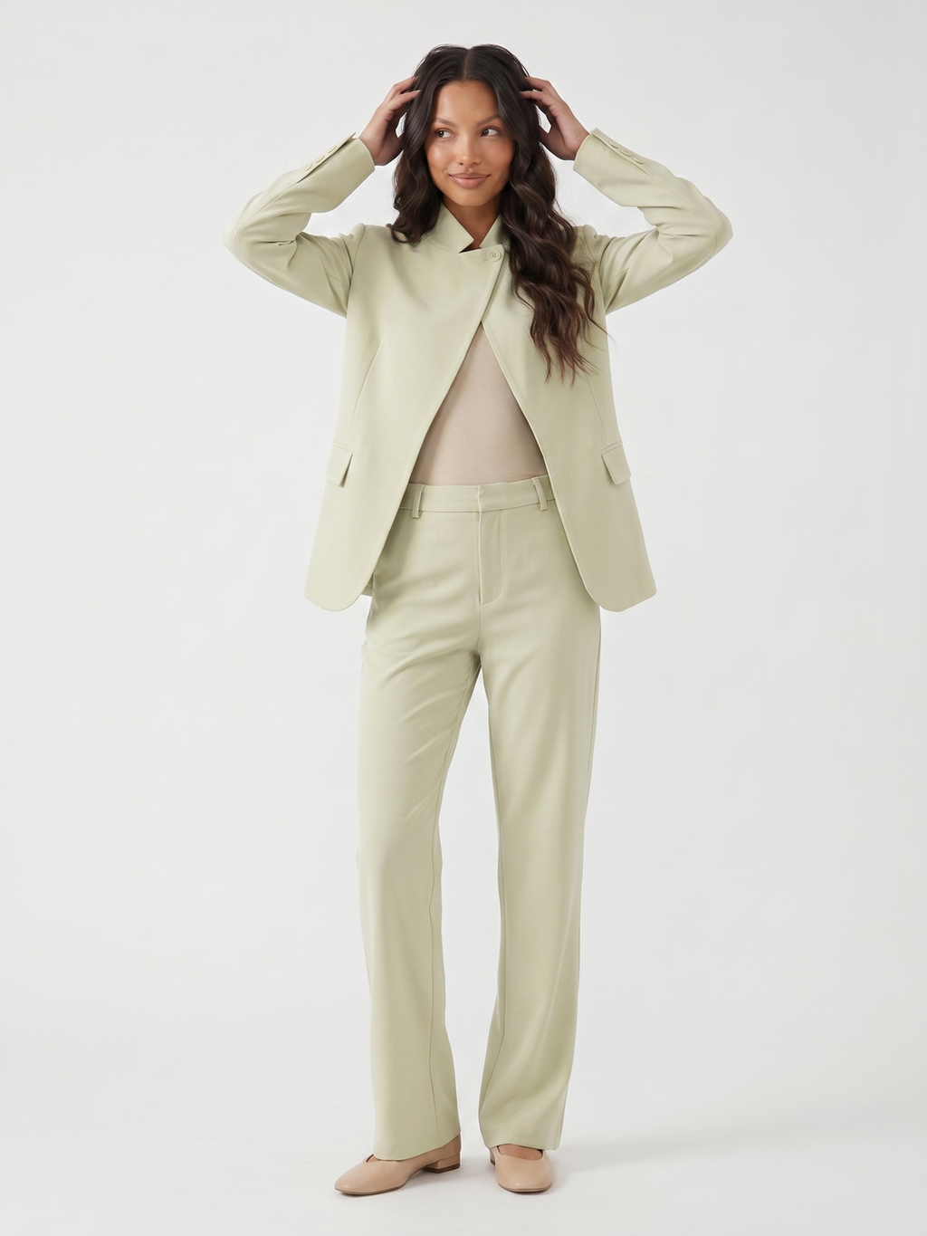 Two Piece Suit - Green