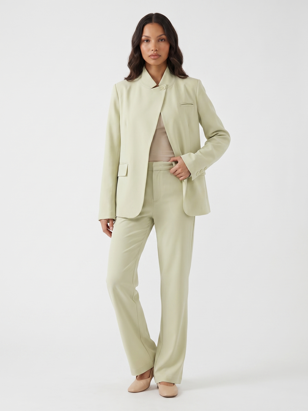 Two Piece Suit - Green