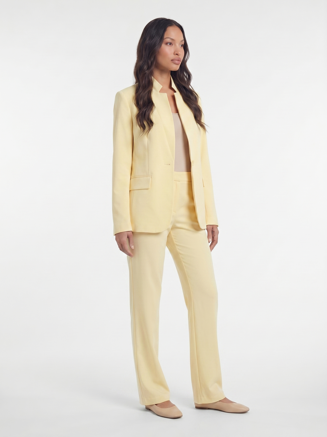 Two Piece Suit - Yellow