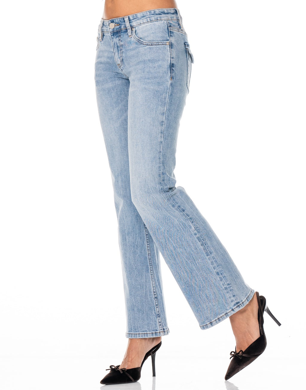 Bootcut Flare Jeans - Denim