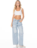 Ribbed Scoop Bralette - White
