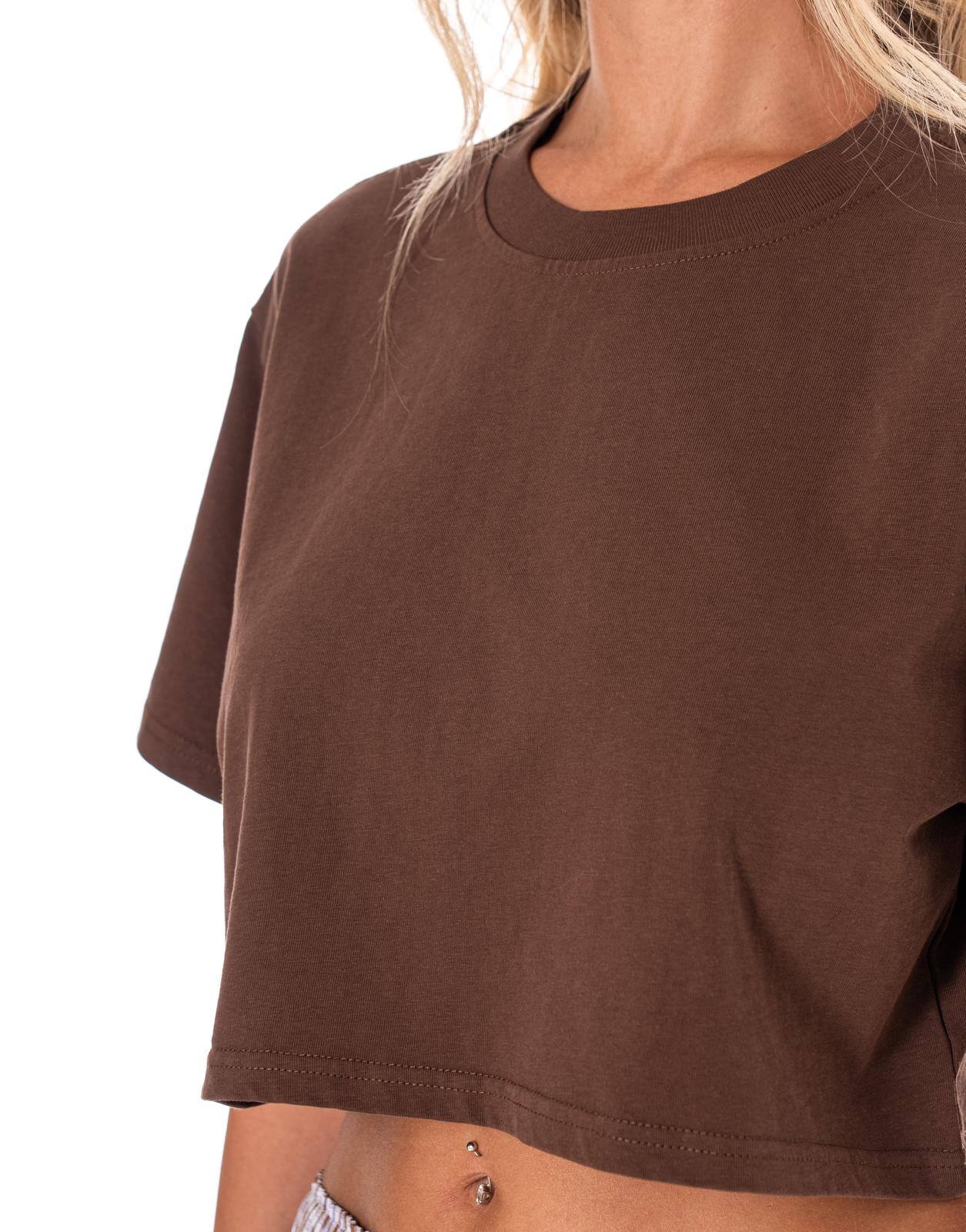 Short-Sleeve Tee - Brown