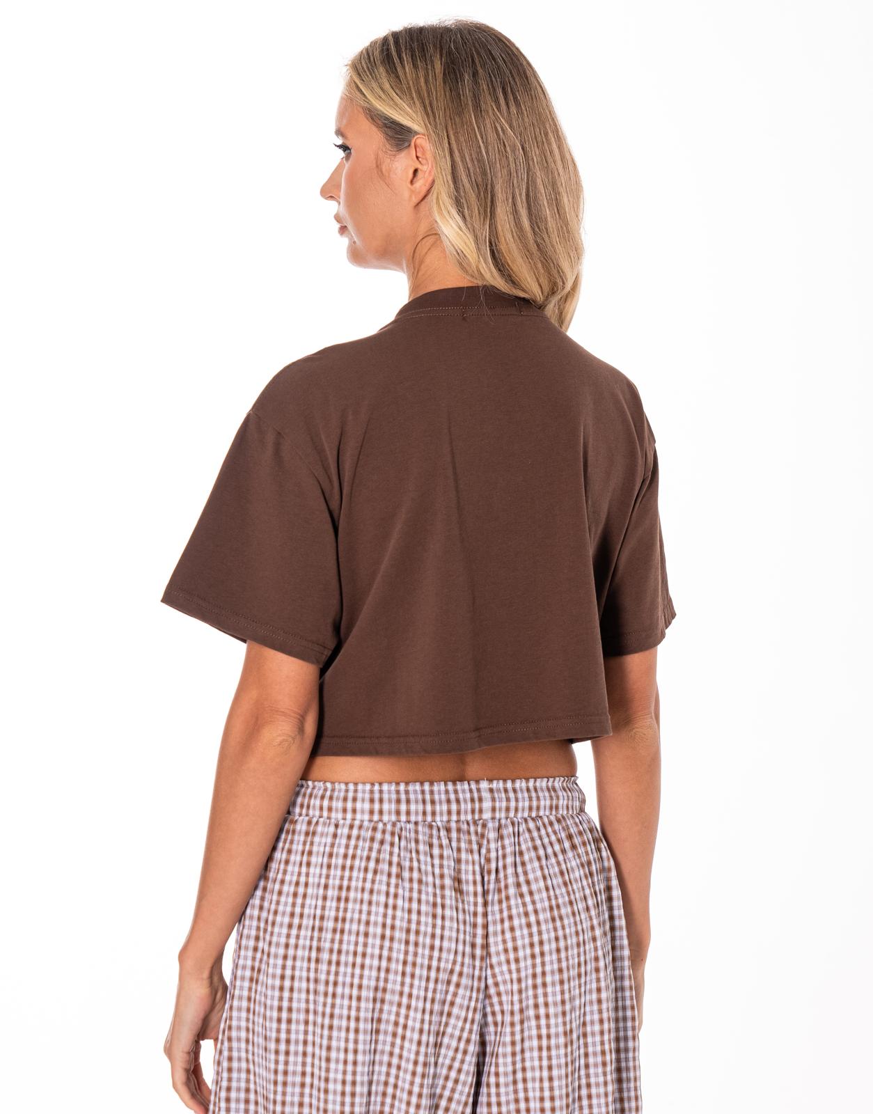 Short-Sleeve Tee - Brown