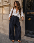 Wide-Leg Balloon Pant - Black