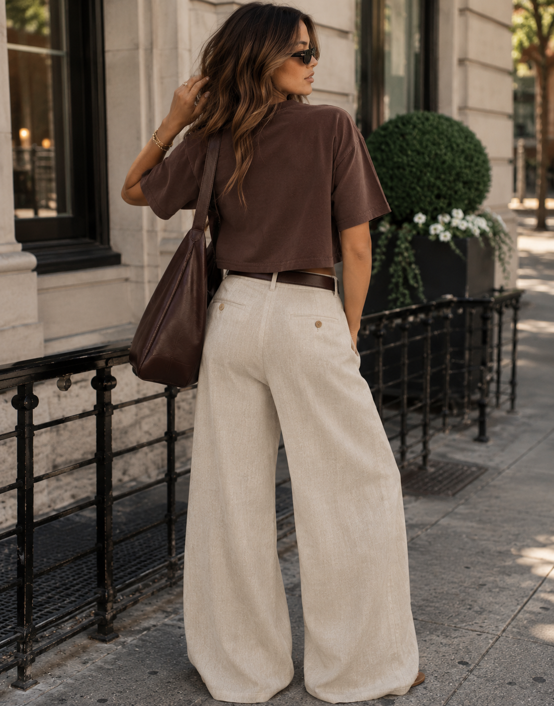 Short-Sleeve Tee - Brown