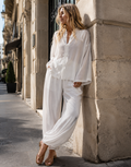 Ruffle Two-Piece - White