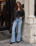 Bootcut Flare Jeans - Denim