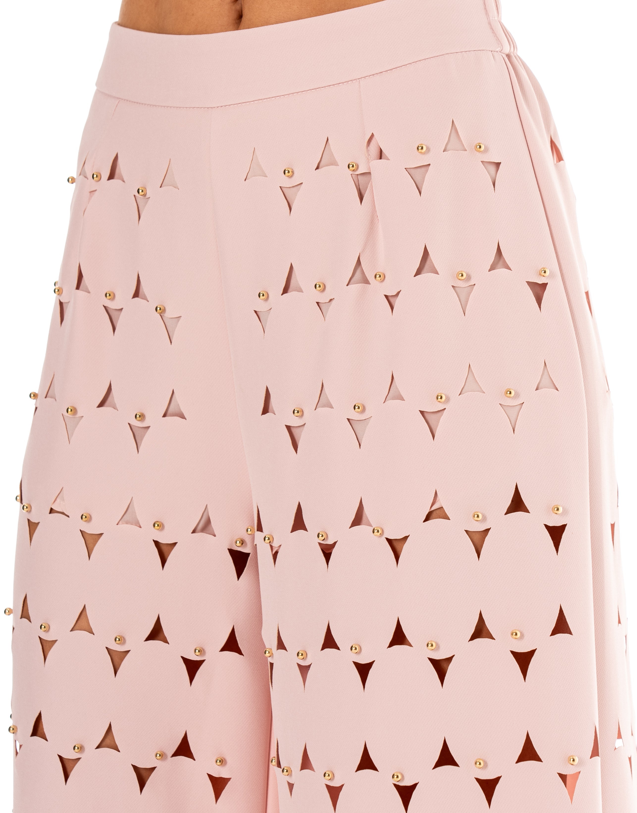 Peplum Strapless Top - Pink
