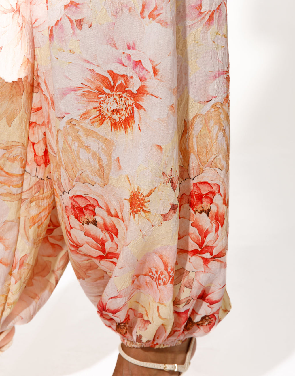 Floral Strapless Matching Set - Yellow