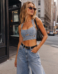 Denim Crop Top - Denim